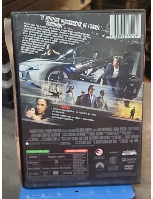 M:I-4 - Mission - Impossible - Protocole fantôme (DVD)