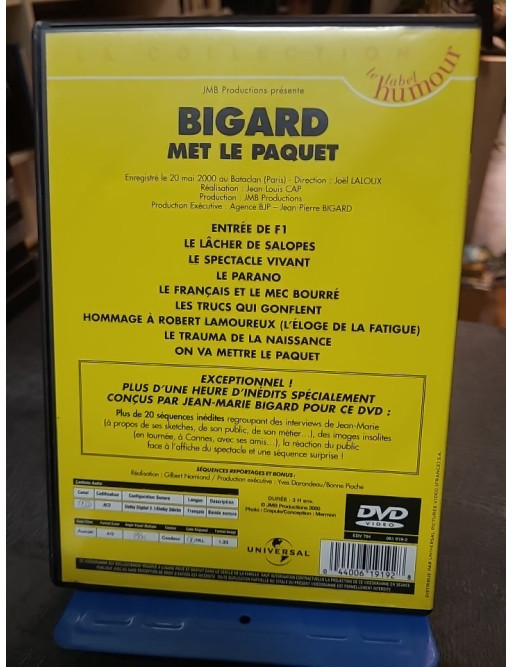 Jean-Marie Bigard - Met le paquet (DVD)