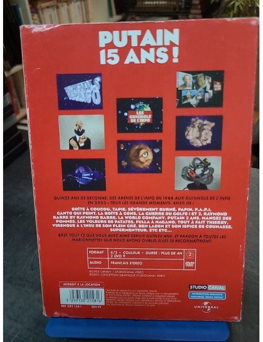 15 ans de Guignols de l'info - Putain, 15 ans ! (DVD)