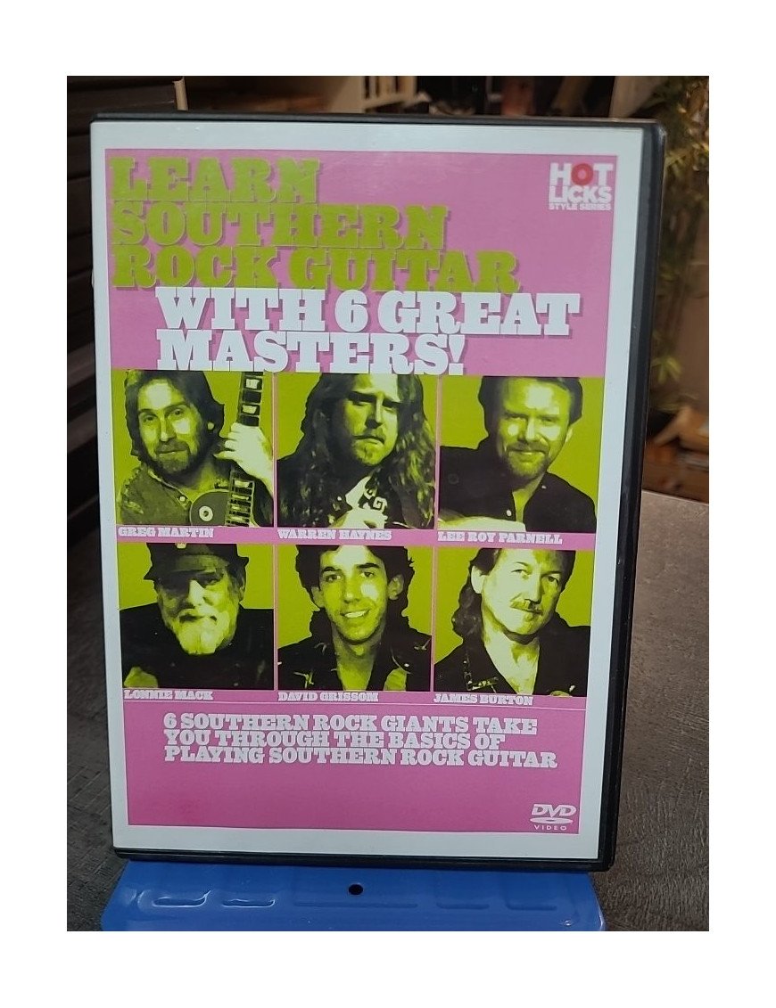 Learn Southern Rock Guitar With 6 Great Masters! [Import anglais] (DVD)