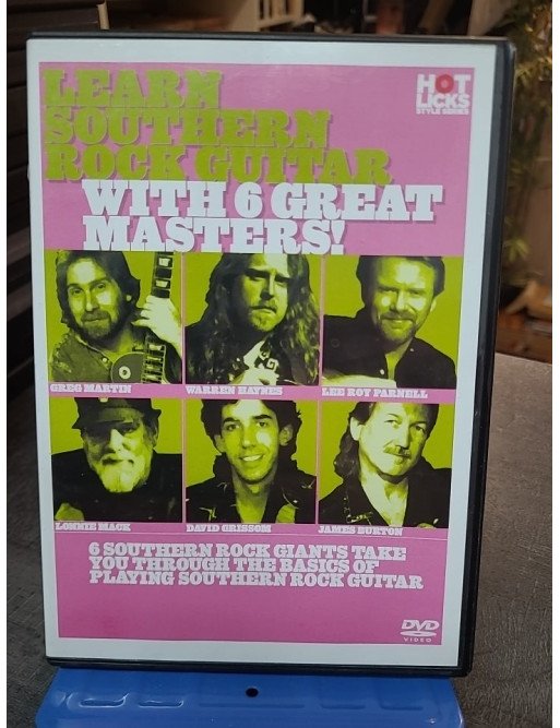 Learn Southern Rock Guitar With 6 Great Masters! [Import anglais] (DVD)
