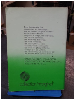 Marginal Anthologie de l’Imaginaire N°12 Surhommes Télépathes et Sûresprits