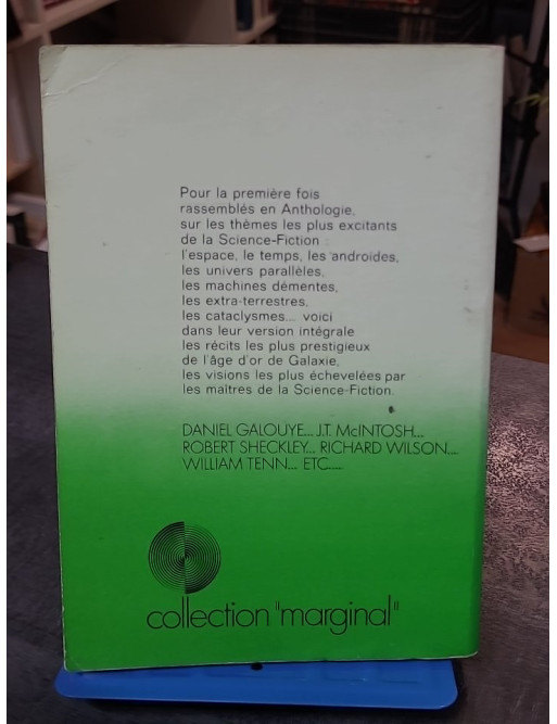 Marginal Anthologie de l’Imaginaire N°12 Surhommes Télépathes et Sûresprits