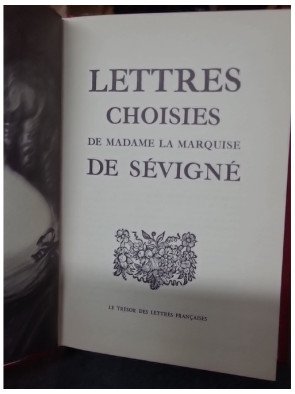 Lettres choisies de Madame la Marquise de Sévigné