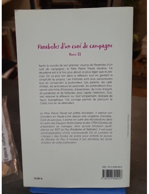Paraboles d'un curé de campagne - Tome 2 de Pierre Trevet
