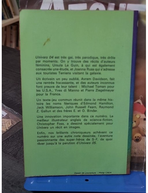 Univers 04 – J’ai Lu (Anthologie) Jacques Sadoul