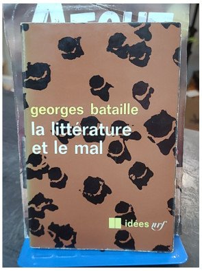 La Littérature et le Mal Georges Bataille