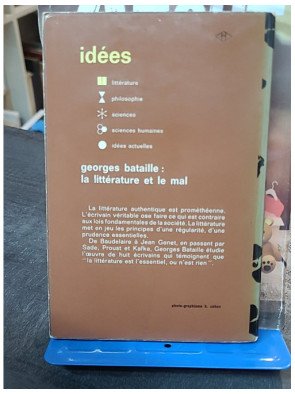 La Littérature et le Mal Georges Bataille