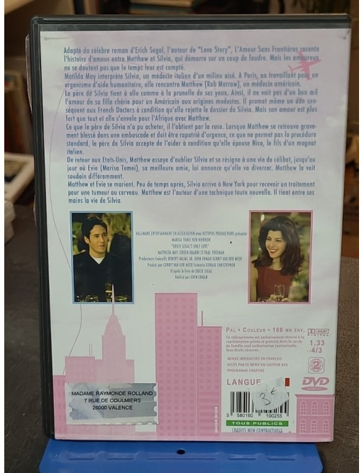 L'Amour sans frontière (DVD)