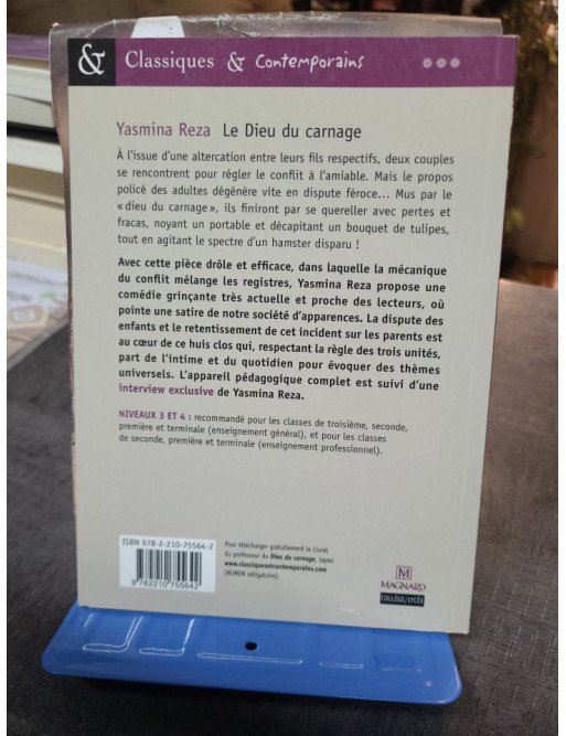 Le Dieu du carnage Par Yasmina Reza
