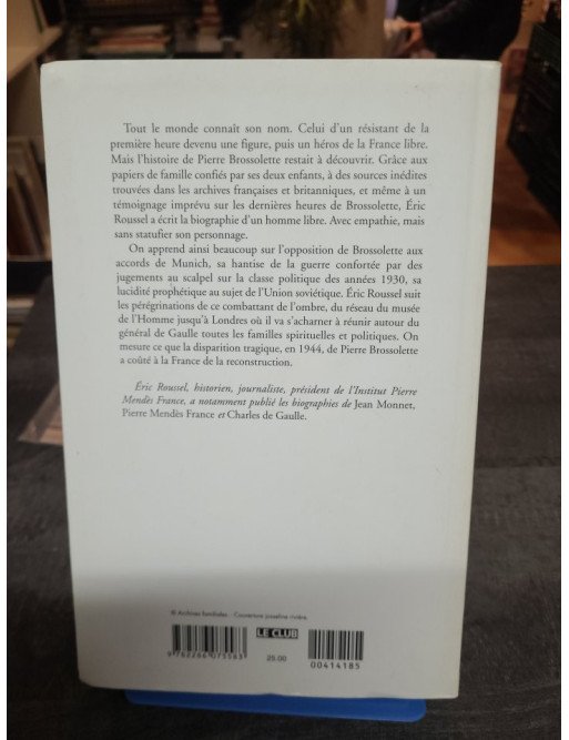 Pierre Brossolette - Éric Roussel