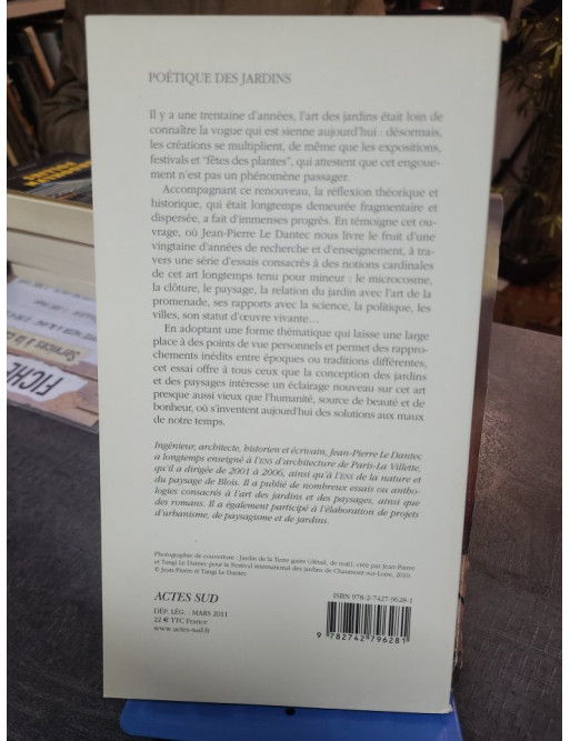 Poétique des jardins