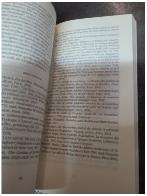 Poétique des jardins