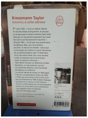 Inconnu à cette adresse