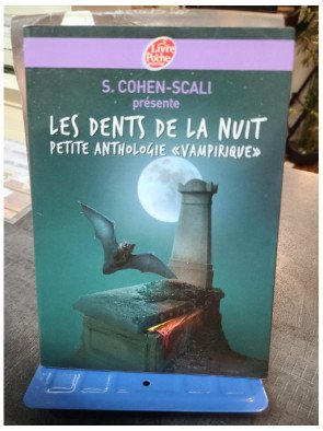 Les dents de la nuit - Petite anthologie vampirique - Sarah Cohen-Scali
