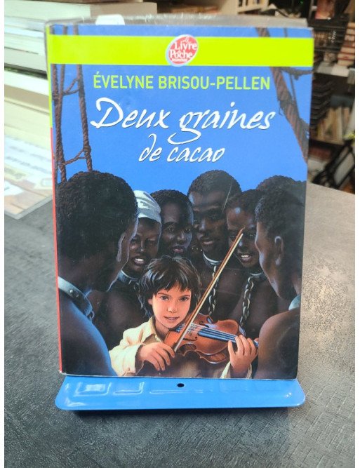 Deux graines de cacao - Évelyne Brisou-Pellen