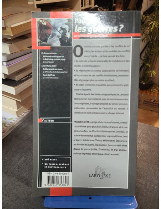 Pourquoi les guerres ? - François Géré