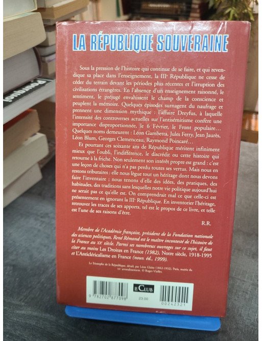 La République souveraine - René Rémond