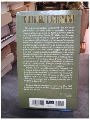 Guillaume II d'Allemagne - Christian Baechler