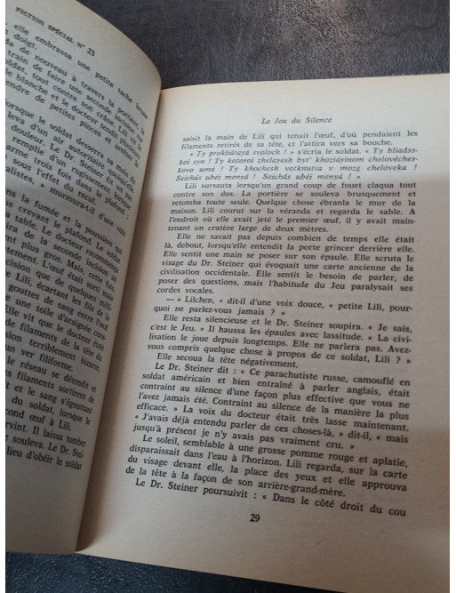 Fiction Hors-Série n°23 - Futurs d'Antan - Anthologie de SF (1974)