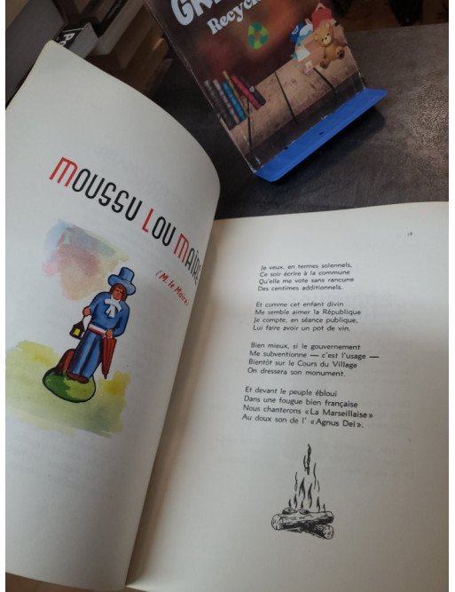 Ma Provence et mes santons - Montagnard Andre