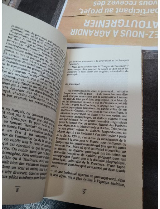 Le Parler Provencal de J.-C. Bouvier