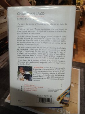 Les Mystères d Osiris, tome 1 - L Arbre de vie de Christian Jacq