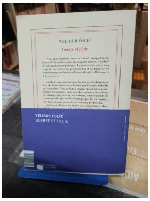 Guerre et pluie - Velibor ?oli?