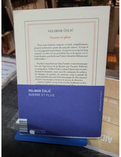 Guerre et pluie - Velibor ?oli?