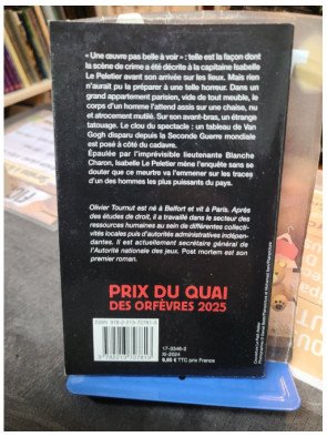 Post mortem - Prix du Quai des Orfèvres 2025 - Olivier Tournut