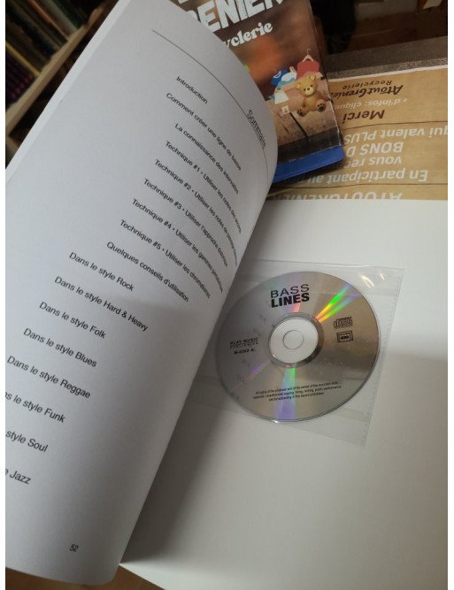Comment créer des lignes de basse - 1 Livre + 1 Disque (Audios/Vidéos)