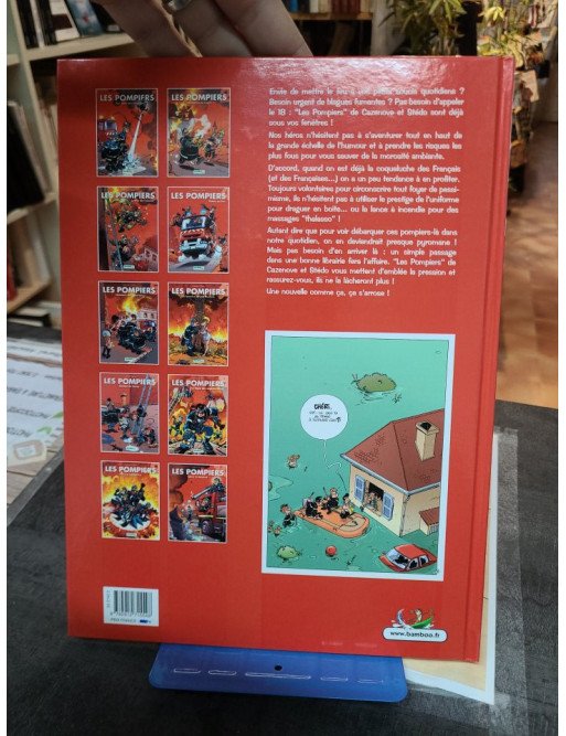 Les Pompiers Tome 1 - Des gars des eaux par Christophe Cazenove et Stédo