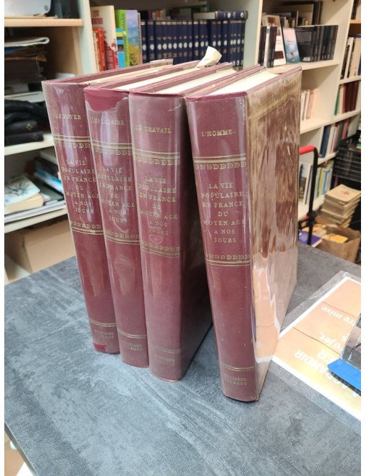 La Vie Populaire en France du Moyen Âge à nos jours (lot complet de 4 volumes)
