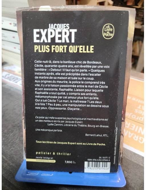 Plus fort qu'elle - Jacques Expert