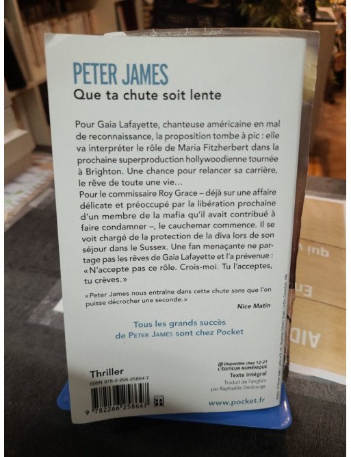 Que ta chute soit lente - Peter James