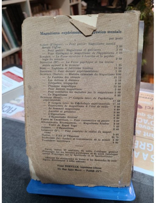 Physiologie transcendentale - Analyse des choses essai sur la science future - Paul Gibier