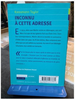 Inconnu à cette adresse - Kathrine Kressmann Taylor