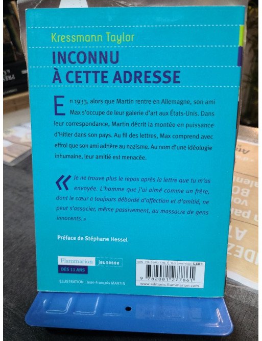 Inconnu à cette adresse - Kathrine Kressmann Taylor