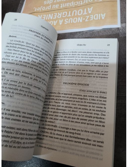 Œdipe Roi - Sophocle
