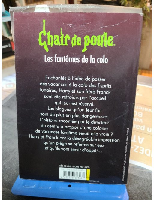 Chair de poule Tome 32 - Les fantômes de la colo - R. L. Stine