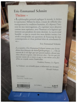 La Nuit de Valognes - Le Visiteur - Le Bataillon - L'École du diable - Éric-Emmanuel Schmitt