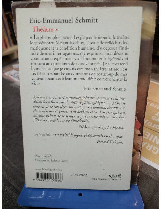 La Nuit de Valognes - Le Visiteur - Le Bataillon - L'École du diable - Éric-Emmanuel Schmitt
