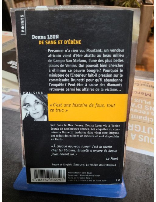 De sang et d'ébène - Donna Leon