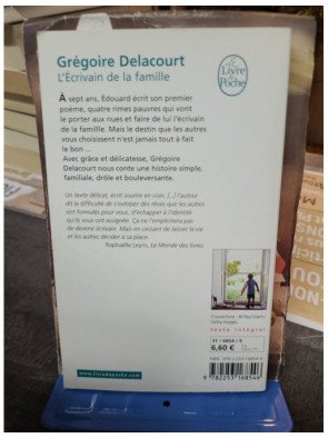 L'Écrivain de la famille - Grégoire Delacourt