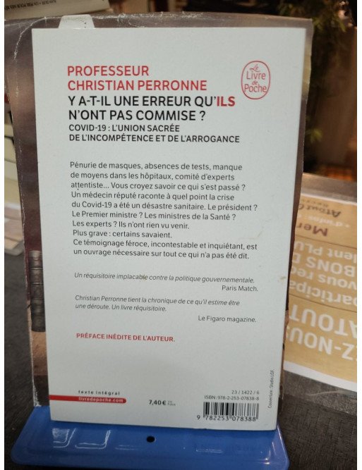 Y a-t-il une erreur qu'ils n'ont pas commise ? - Christian Perronne