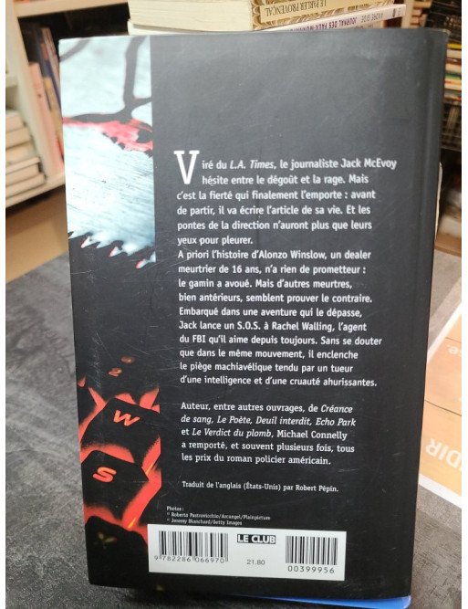 L'Epouvantail Michael Connelly – Thriller policier