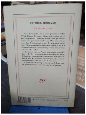 Un cirque passe – Patrick Modiano