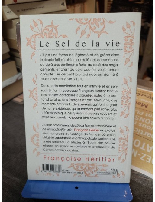 Le sel de la vie - Lettre à un ami - Françoise Héritier