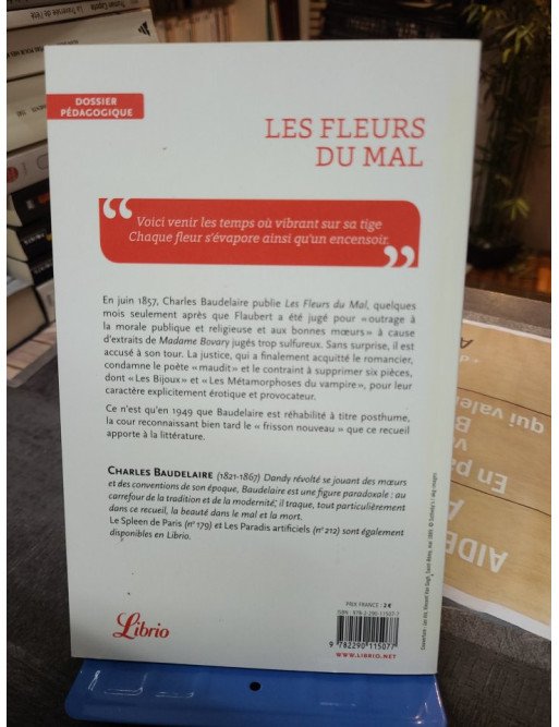 Les Fleurs du mal - Charles Baudelaire - Édition J'ai Lu