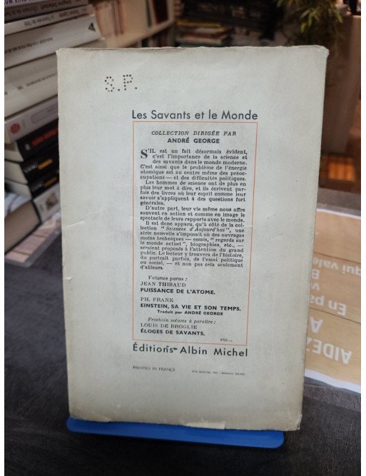 Einstein Sa vie et son temps Philipp Frank